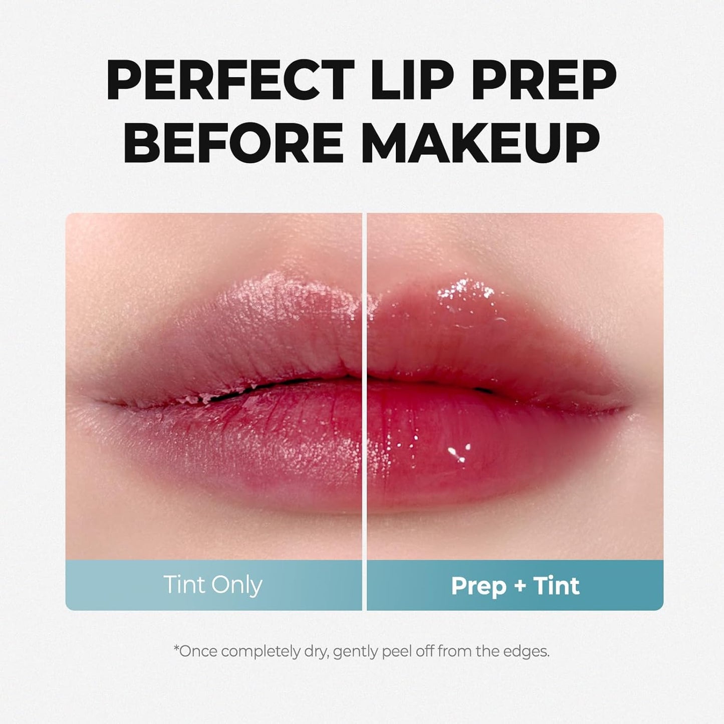 Soothing Prep Lip Mask — Cooling peel-off lip mask for smoother lip prep and a hydrated feel